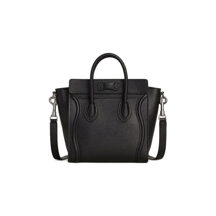 CELINE Nano Luggage bag Black