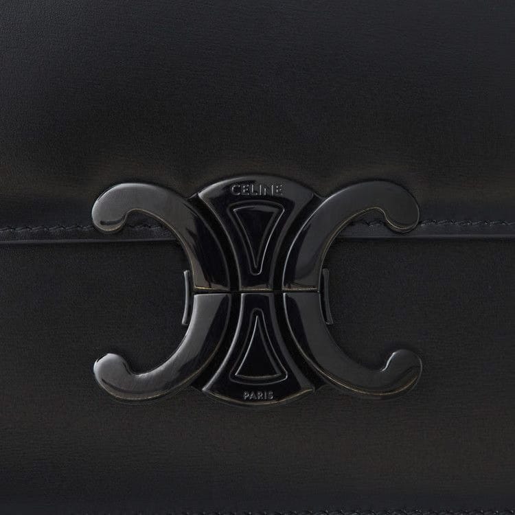 CELINE Teen Triomphe Bag Black