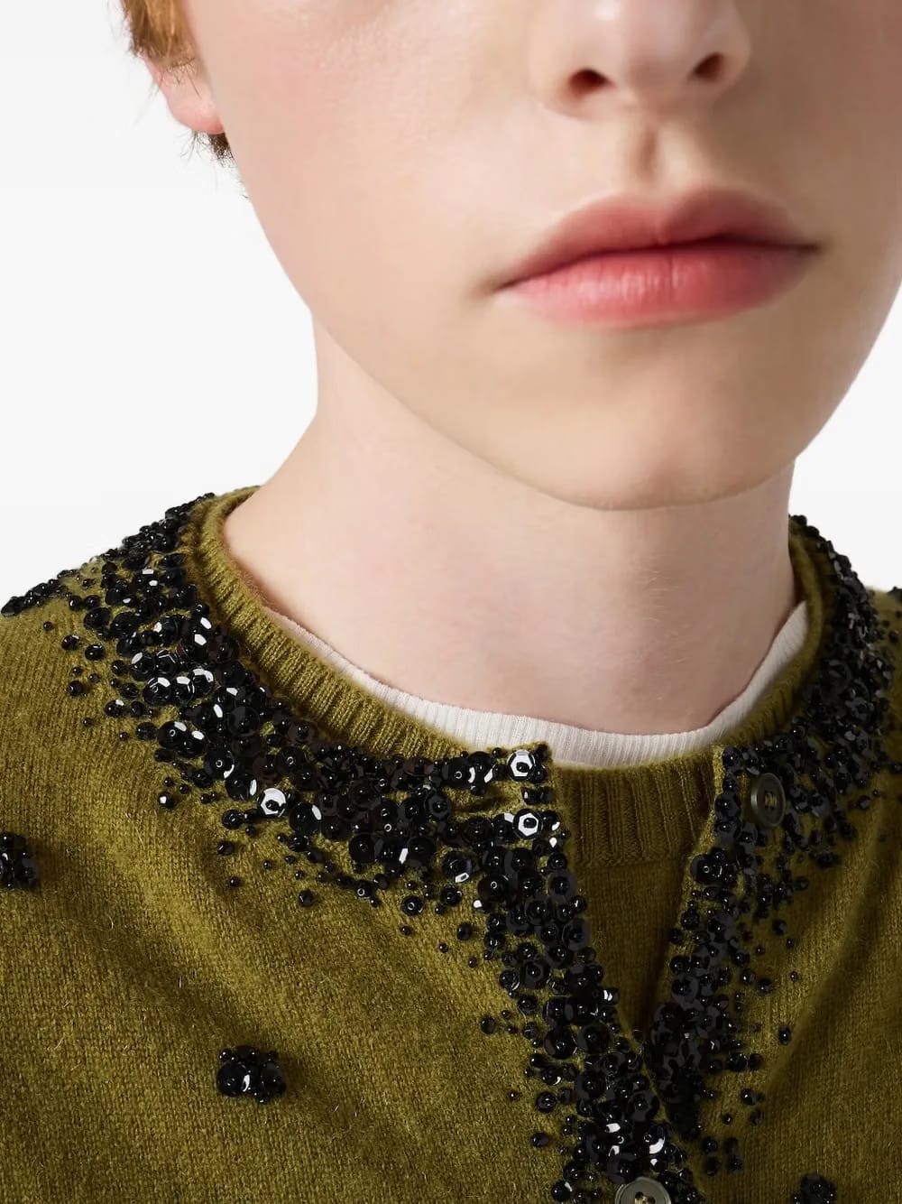 logo-detail cashmere top