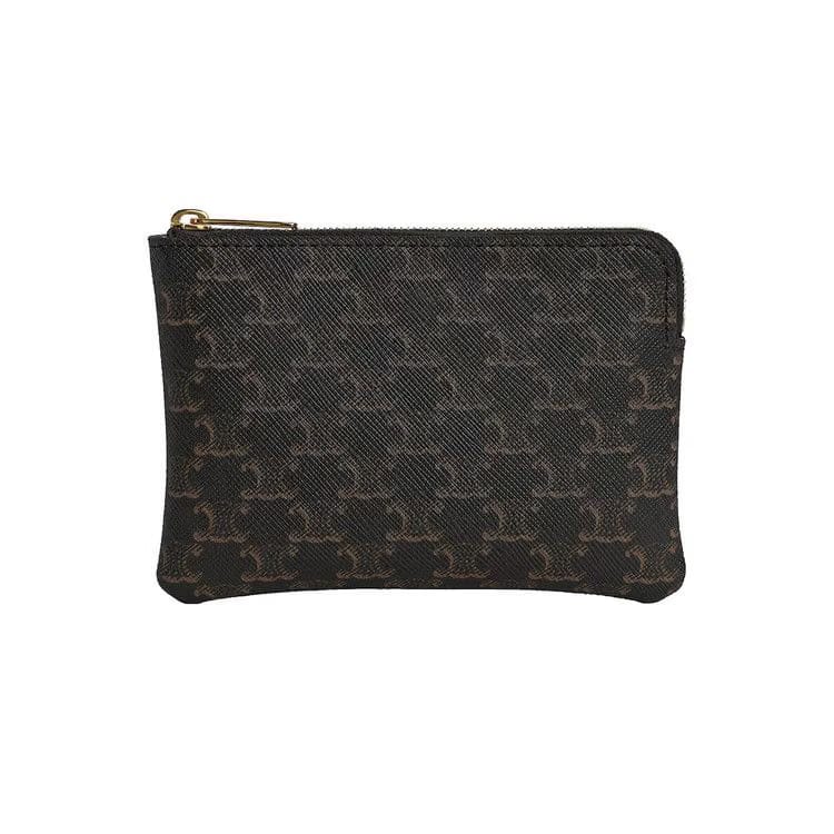 CELINE Coin And Card Pouch Black