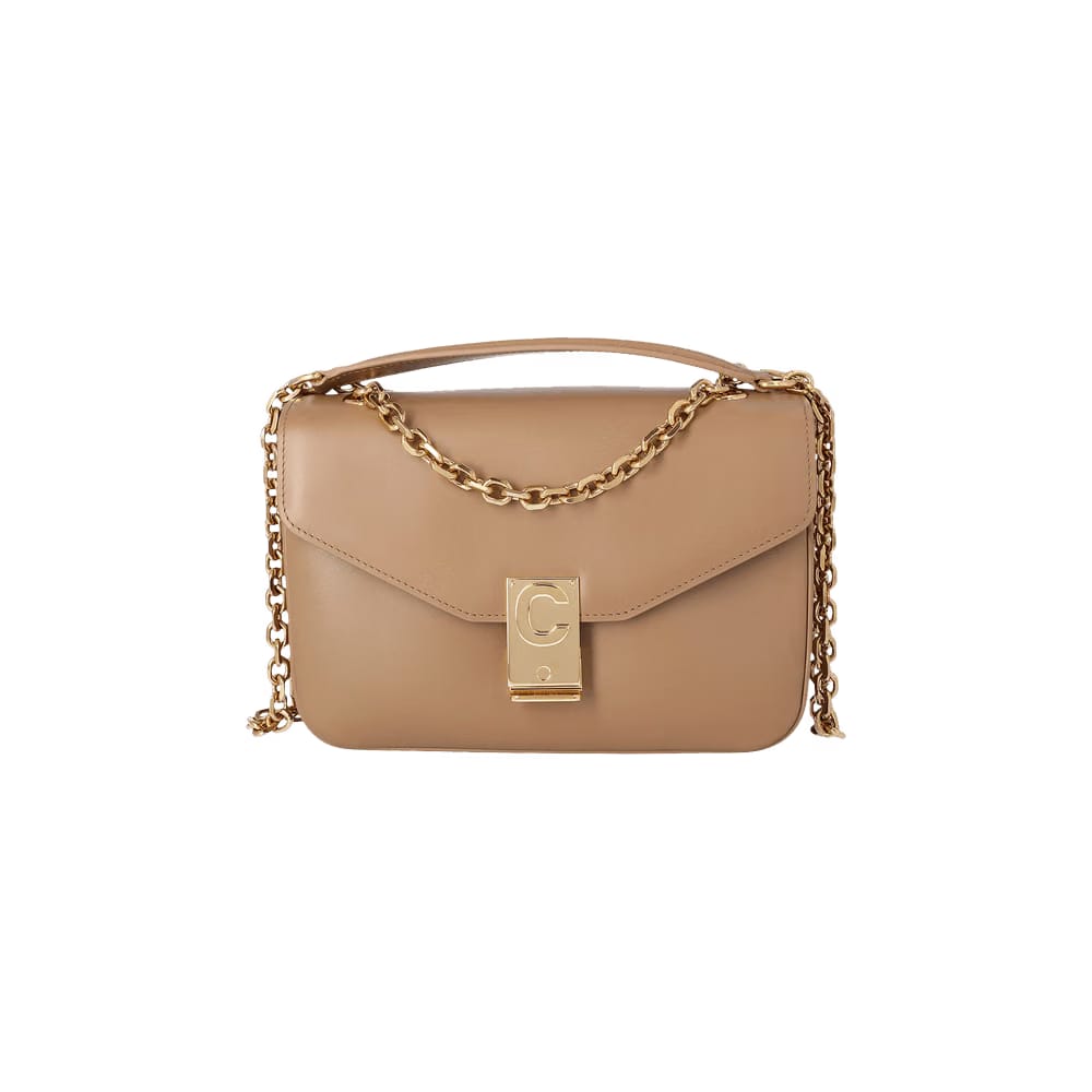 CELINE Medium C Bag Cognac/Ochre