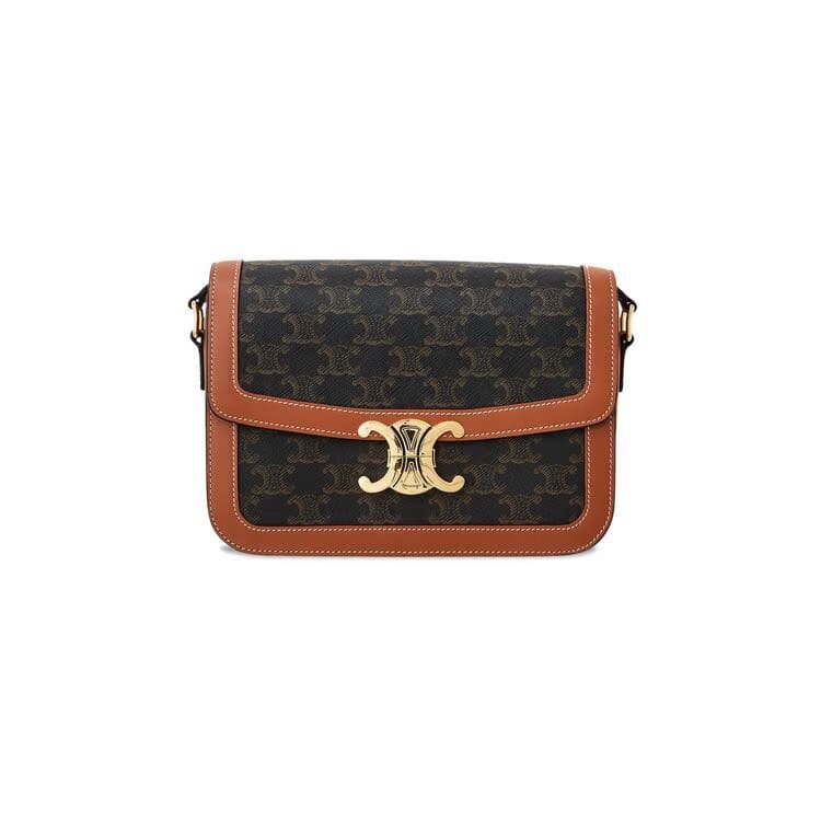 CELINE Classique Triomphe Bag Brown