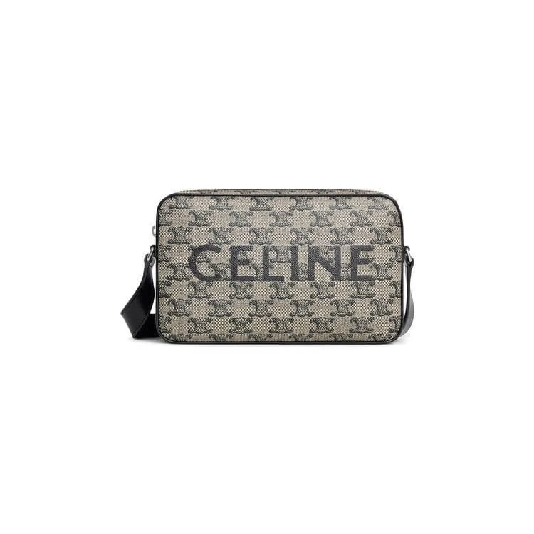 CELINE Medium Messenger Bag Beige/Black