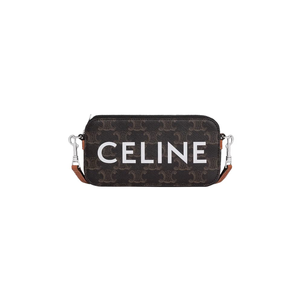 CELINE Horizontal Pouch Tan