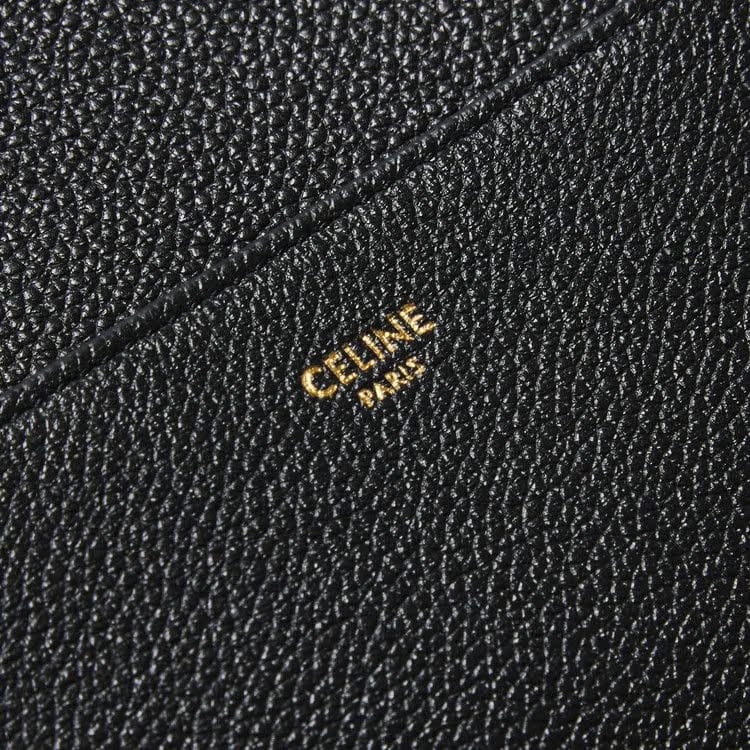 CELINE Sangle Bucket Bag Black