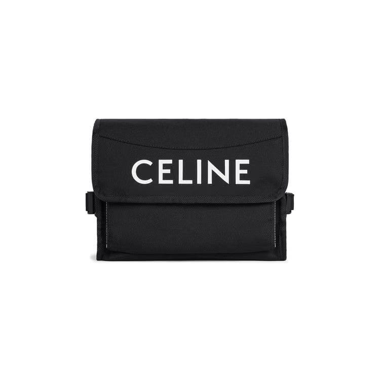 CELINE Small Trekking Messenger Bag Black