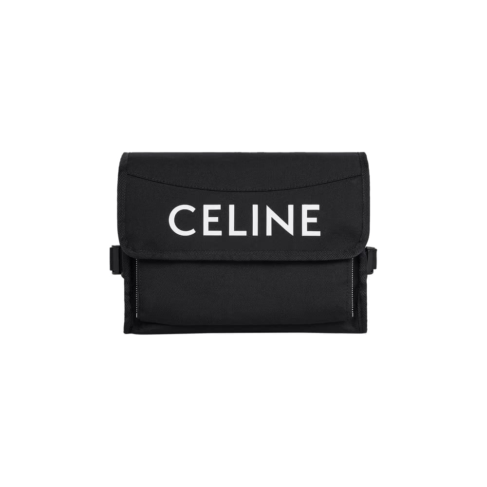 CELINE Small Trekking Messenger Bag Black