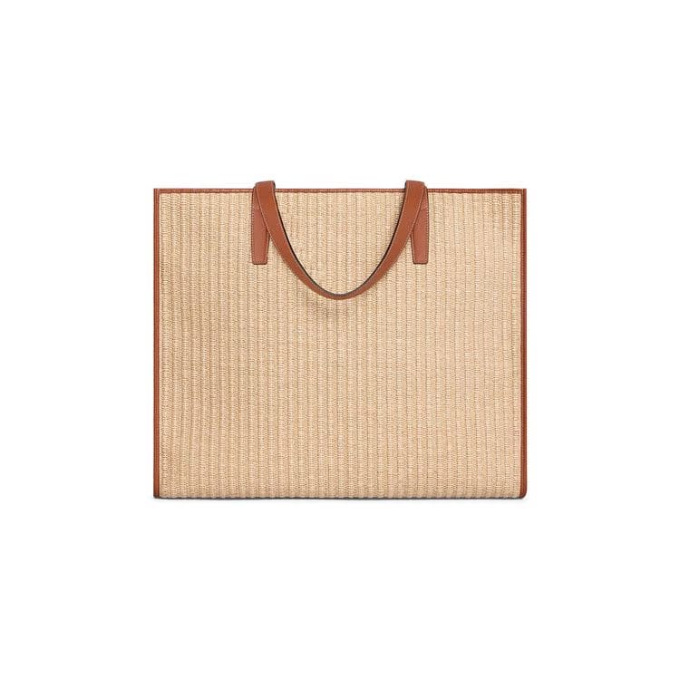 CELINE Large Cabaret Tote Bag Natural/Tan
