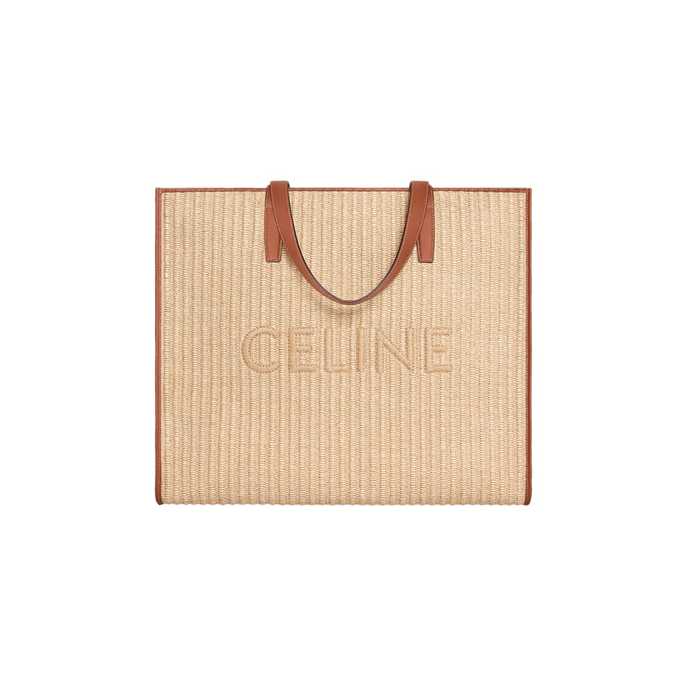 CELINE Large Cabaret Tote Bag Natural/Tan