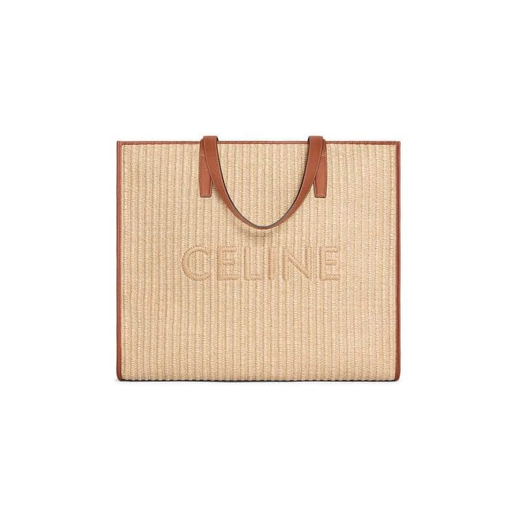 CELINE Large Cabaret Tote Bag Natural/Tan