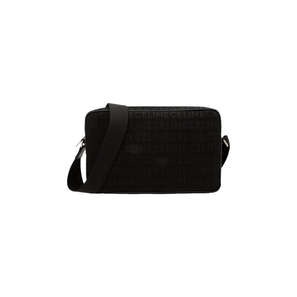 CELINE Horizontal Messenger Strap Bag Black