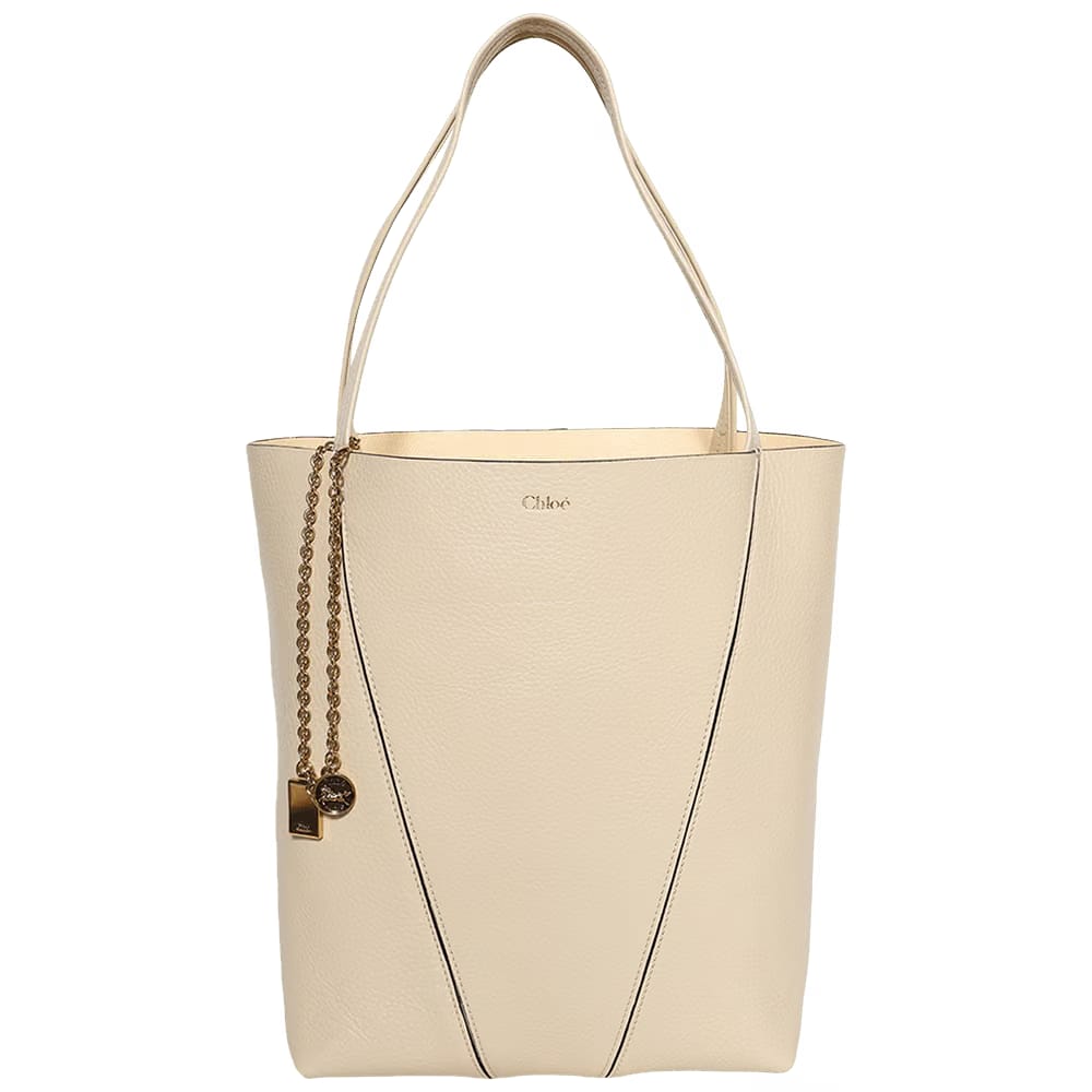 Chloé Spin Tote Bag Sweet Beige