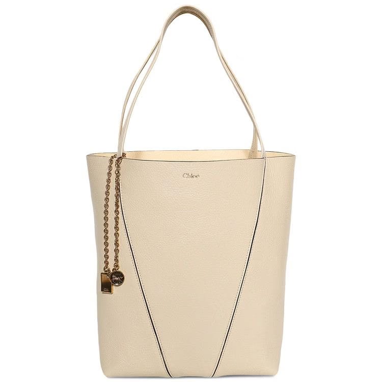 Chloé Spin Tote Bag Sweet Beige