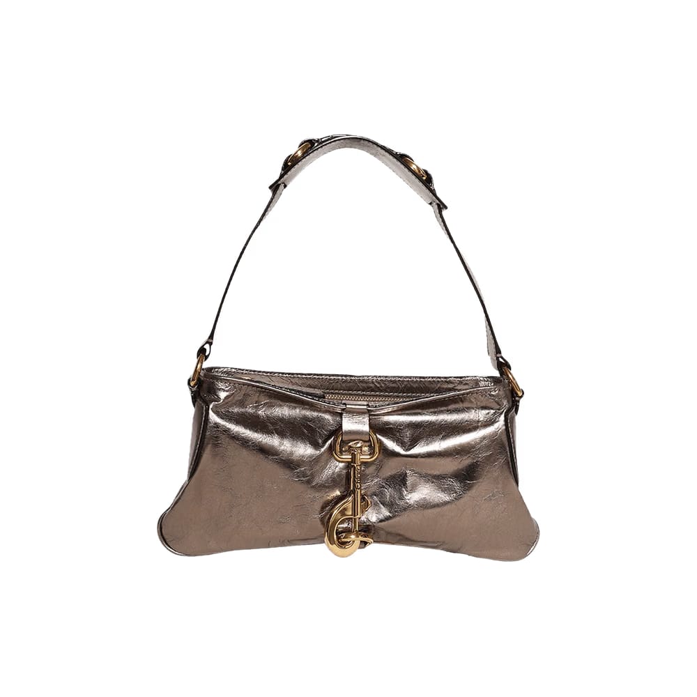 Chloé Kerala 25 Shoulder Bag Shiny Grey