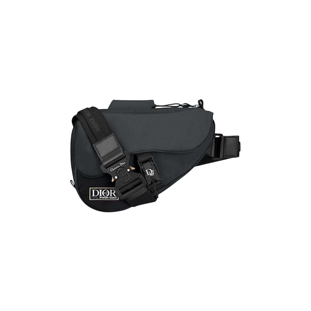 Dior x Mystery Ranch Saddle Bag Black