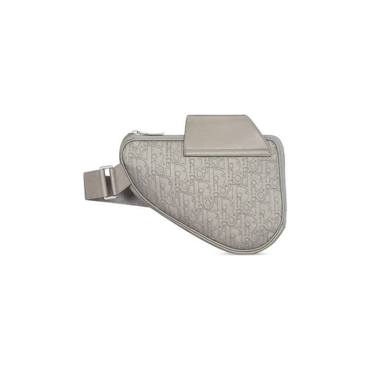Dior x Stone Island Saddle Bag Grey