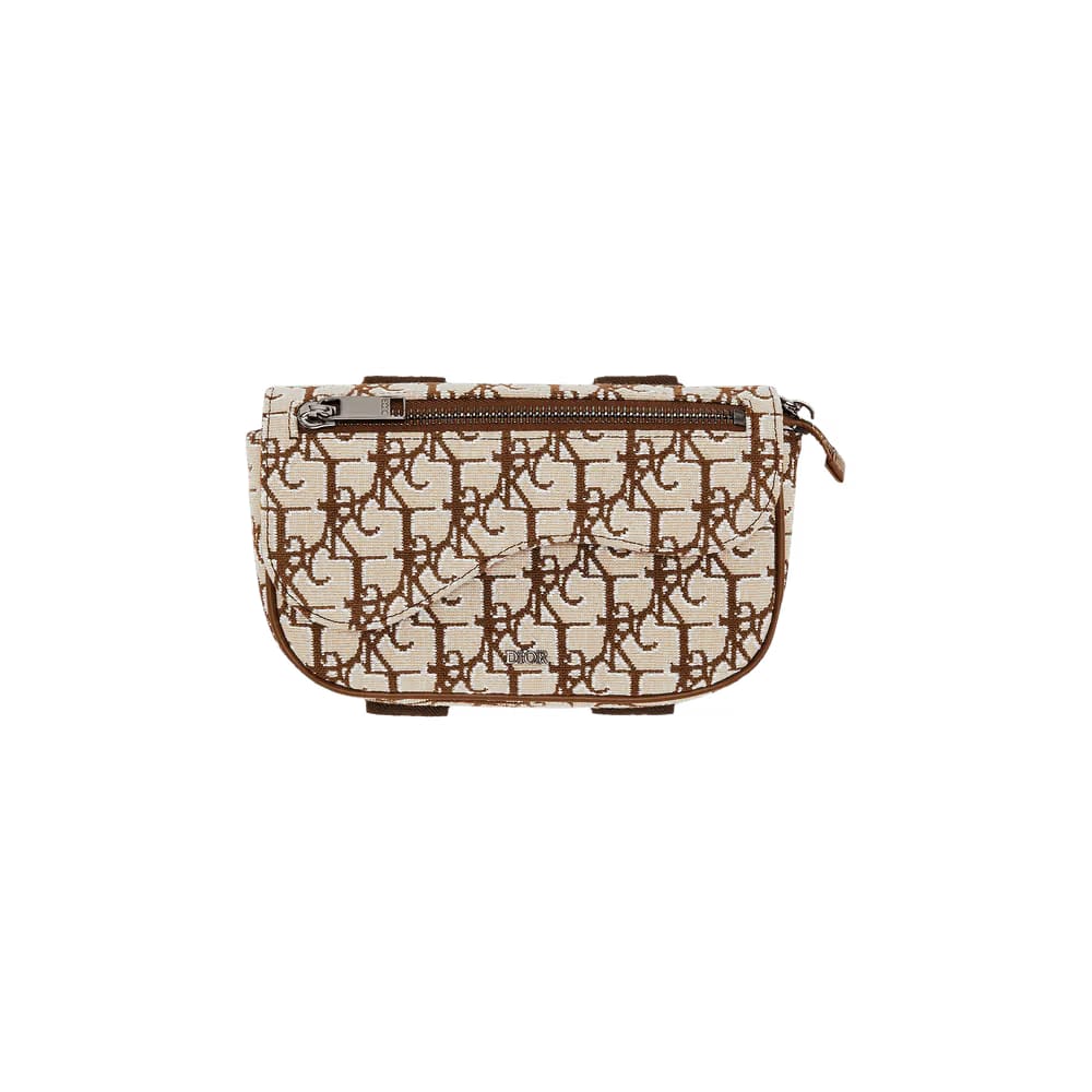 Dior x Cactus Jack Oblique Jacquard Saddle Arm Pouch
