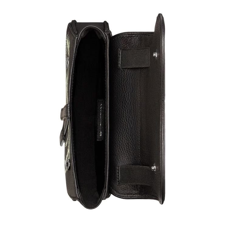Dior x Cactus Jack Phosphorescent Motif Mini Saddle Bag Black