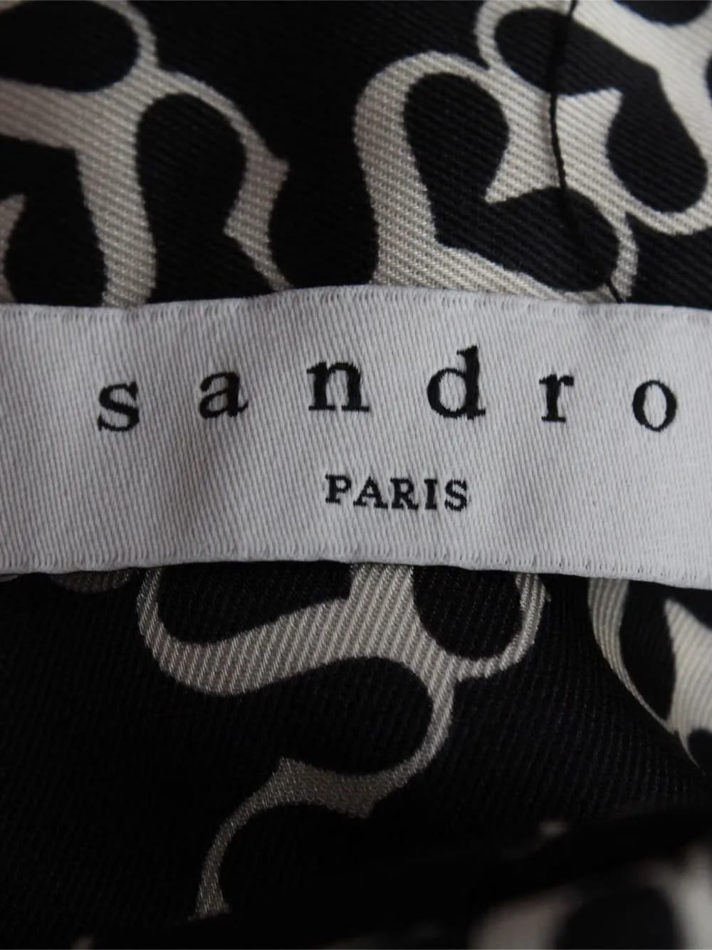 chain-print shirt