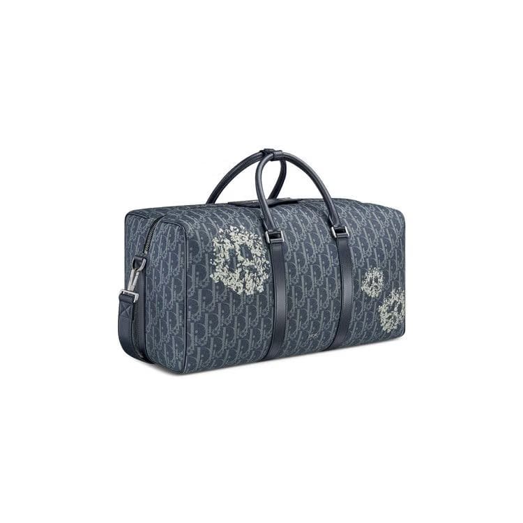 Dior x Denim Tears Lingot 50 Bag Blue/Peach
