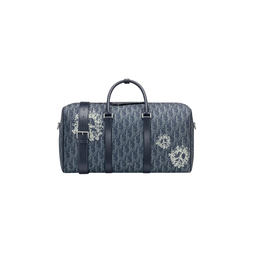 Dior x Denim Tears Lingot 50 Bag Blue/Peach