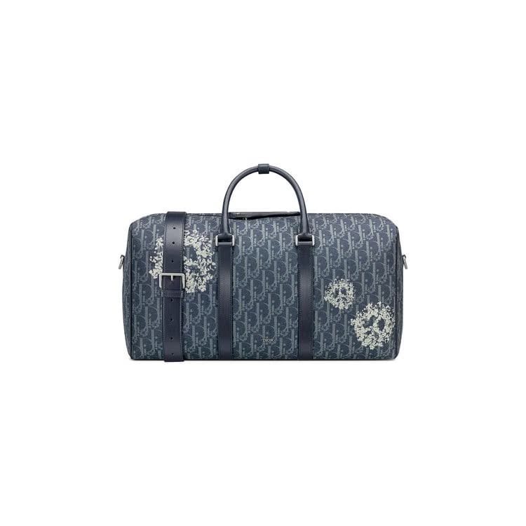 Dior x Denim Tears Lingot 50 Bag Blue/Peach