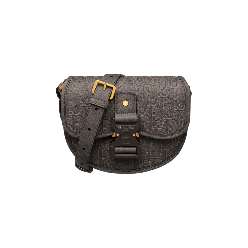 Dior x Denim Tears Mini Gallop Bag With Strap Black