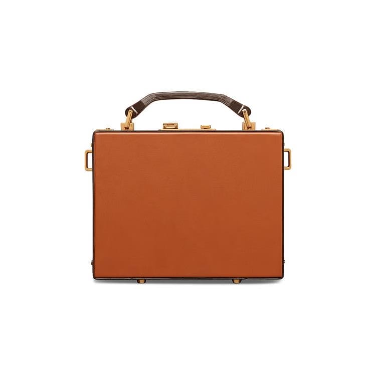 Dior x Denim Tears Lock Bag Brown