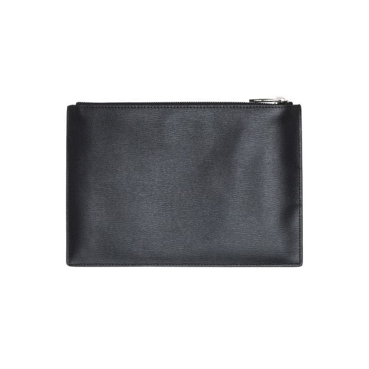 Dior Bee Zip-Top Pouch Black