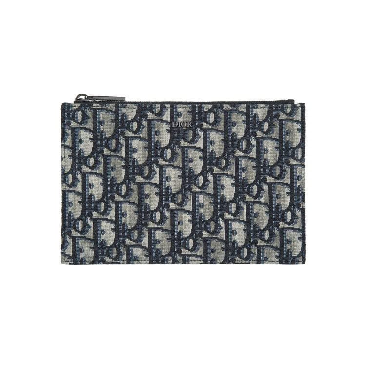 Dior Oblique Pouch Navy