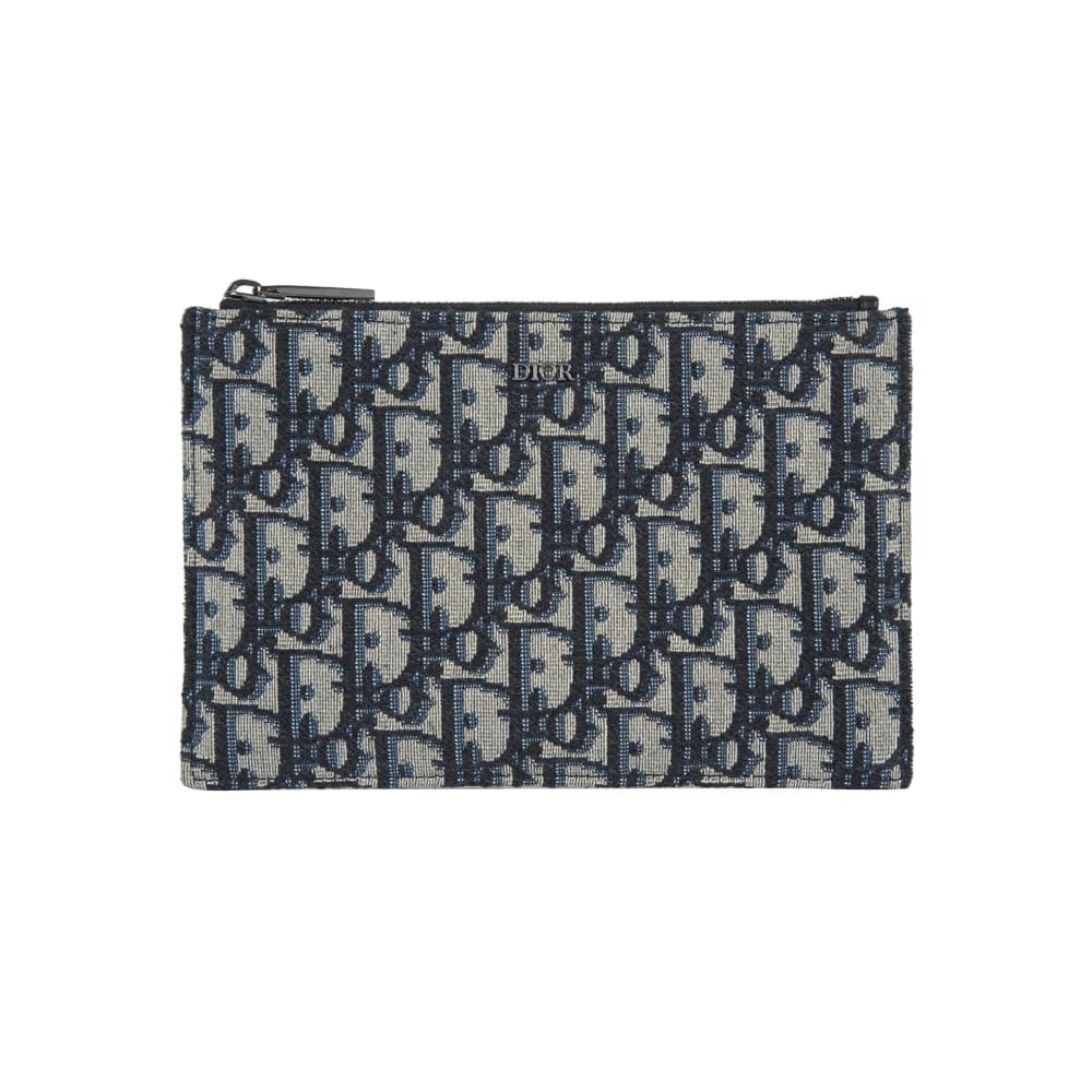 Dior Oblique Pouch Navy