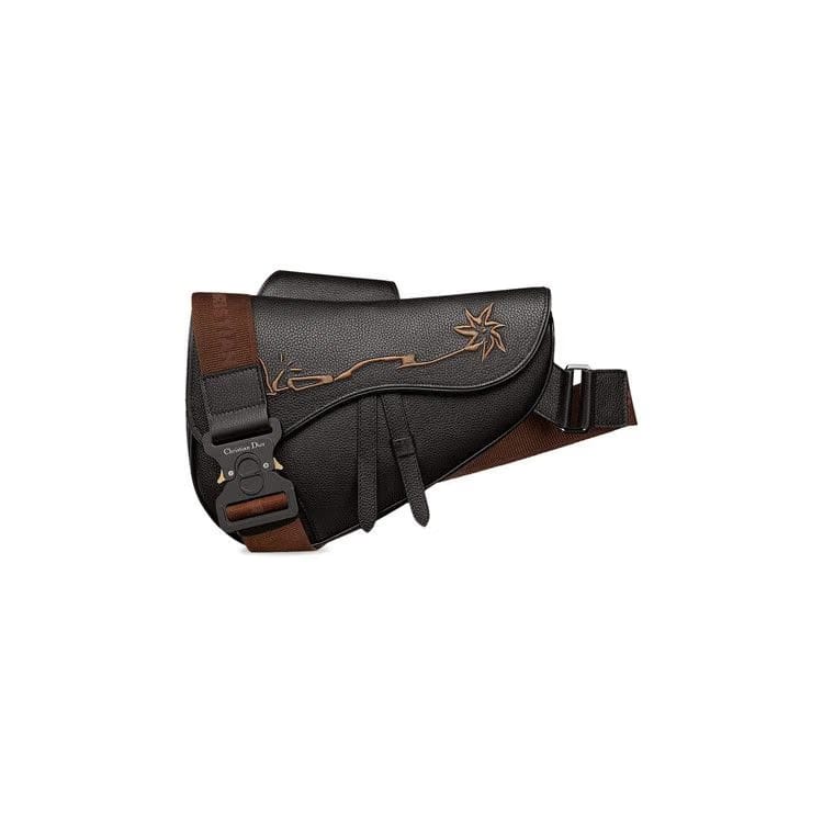 Dior x Cactus Jack Saddle Bag Black