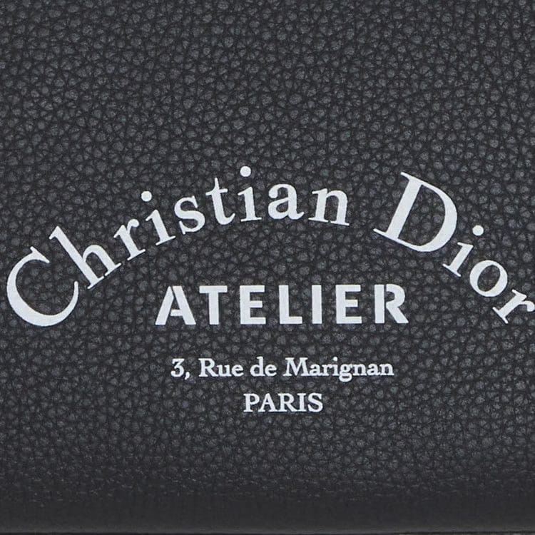 Dior Small Leather Zip-Pouch Black