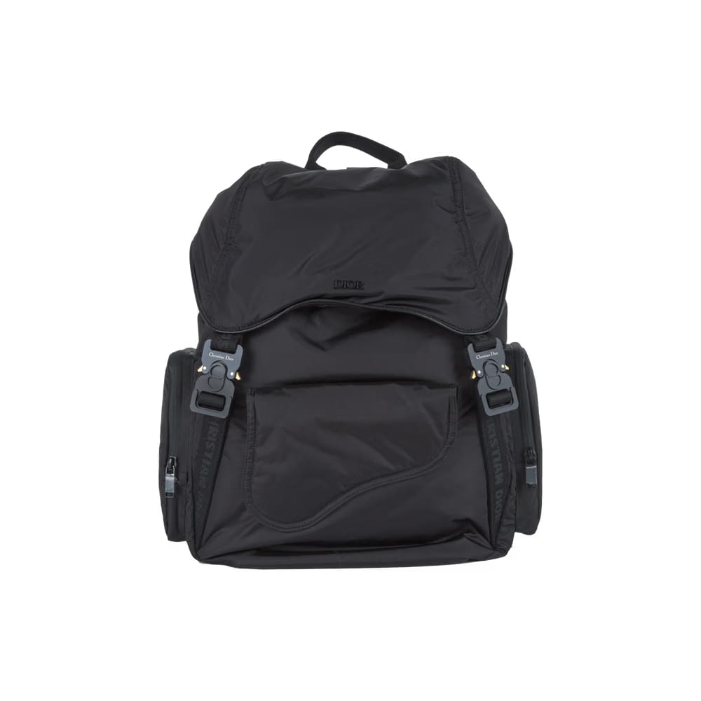 Dior Saddle Backpack Black