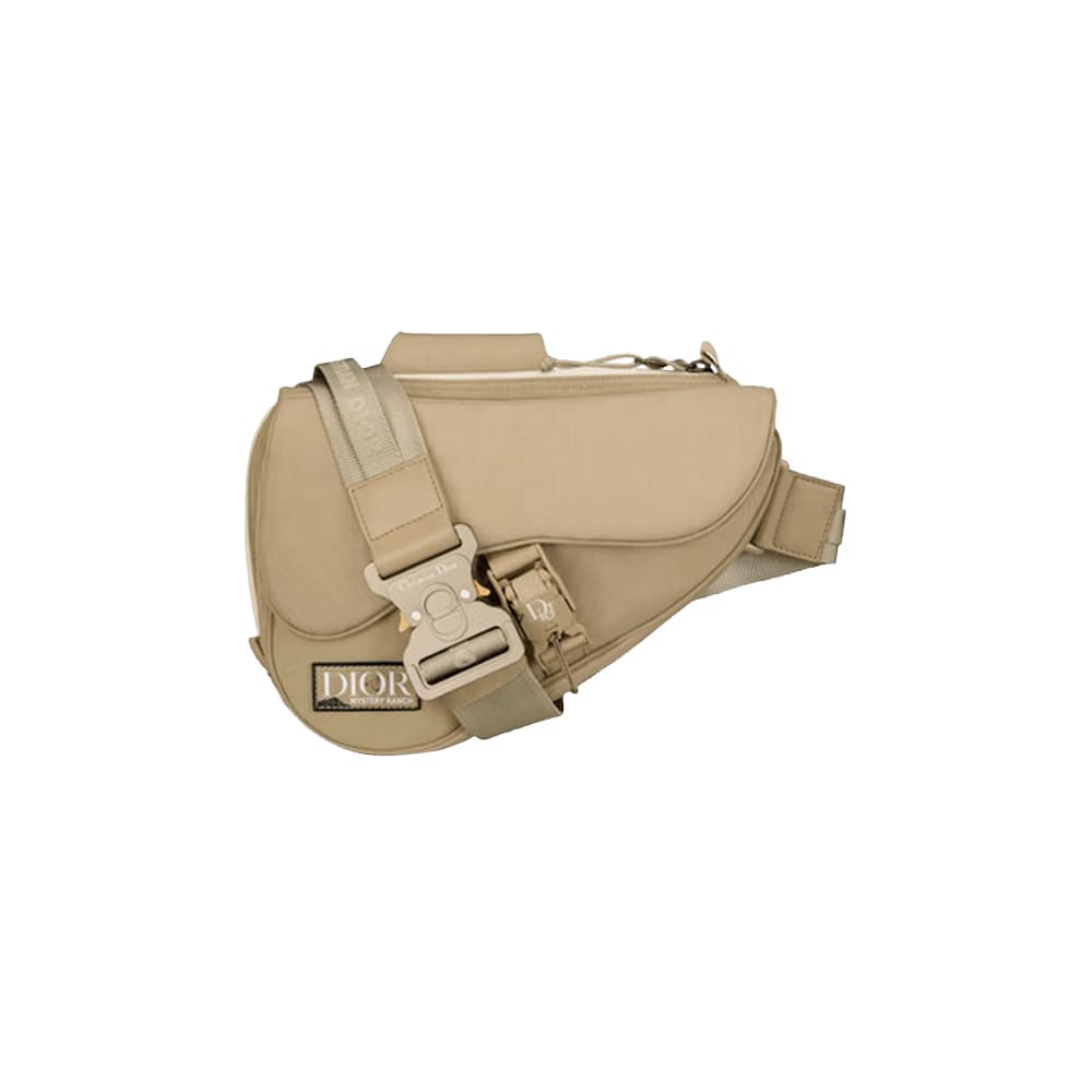 Dior x Mystery Ranch Saddle Bag Beige