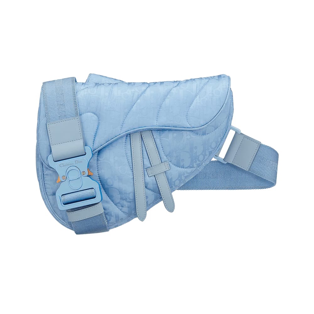 Dior x ERL Saddle Bag Light Blue