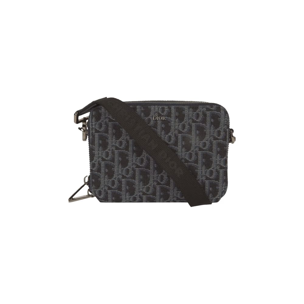 Dior Oblique Pouch Blue
