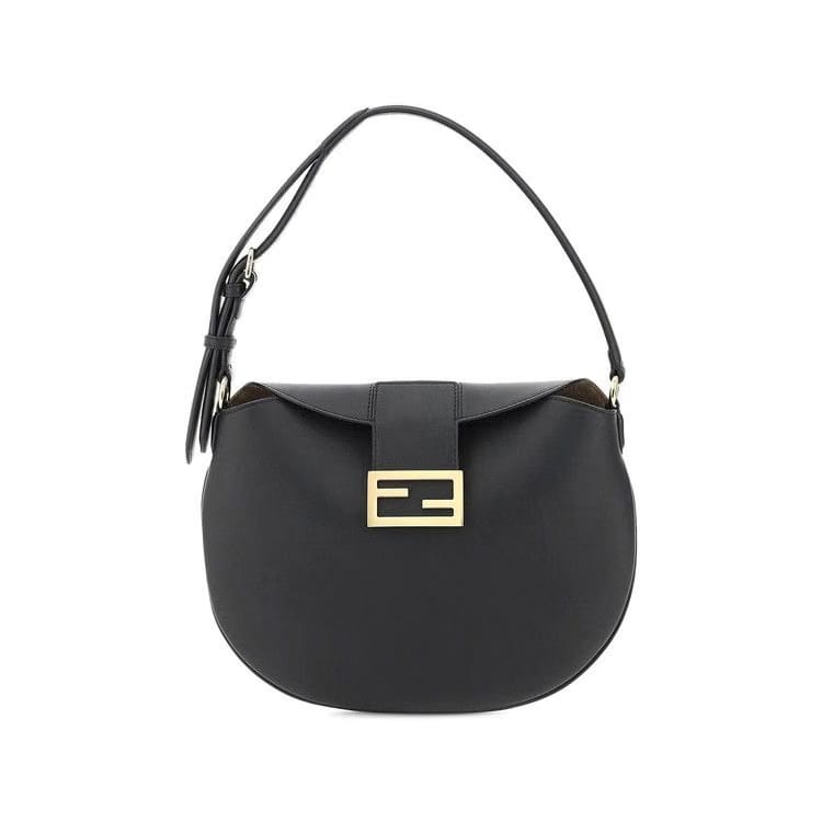 Fendi Croissant Shoulder Bag Nero