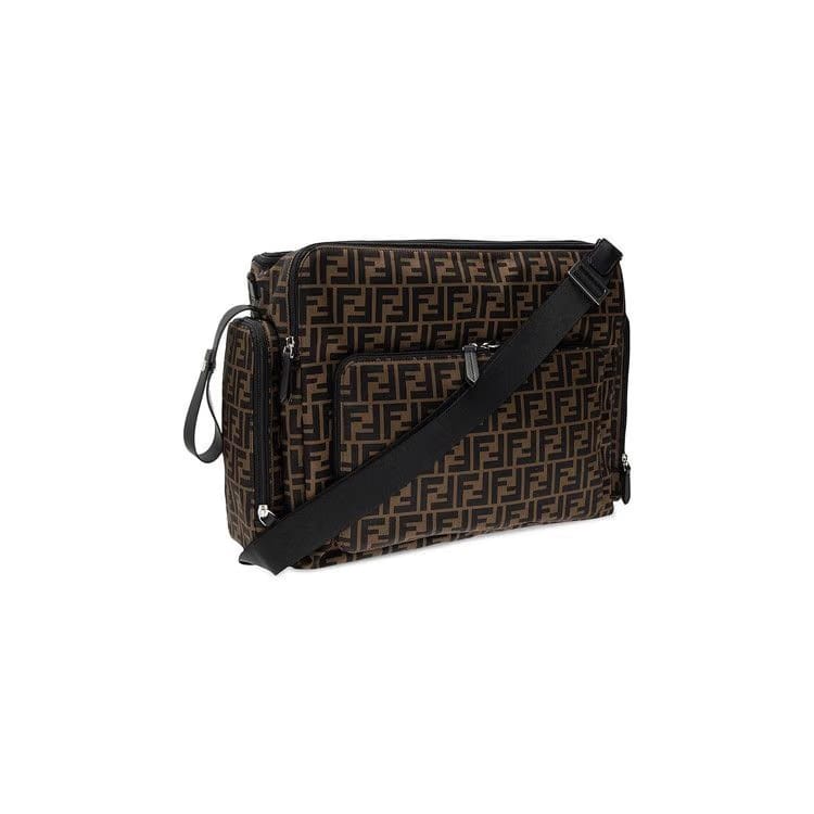 Fendi FF Logo Changing Bag Brown