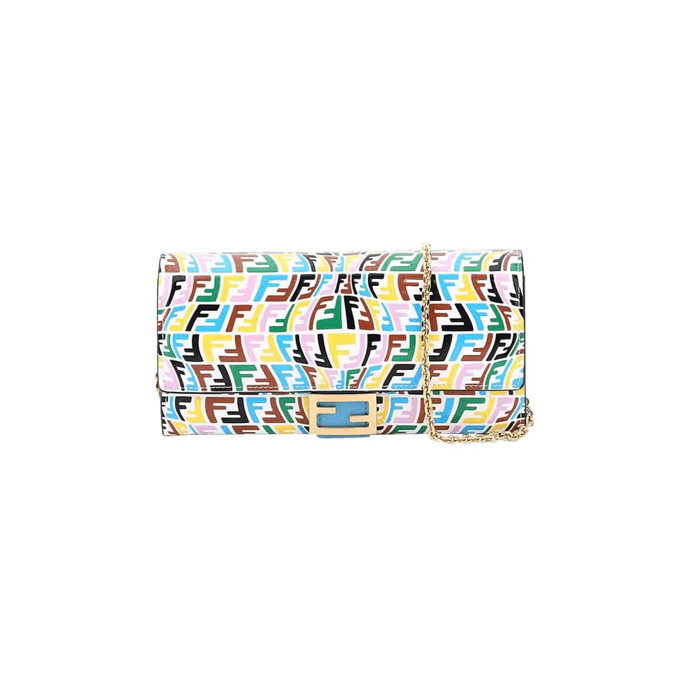 Fendi x Sarah Coleman Wallet On Chain Cyber Blue