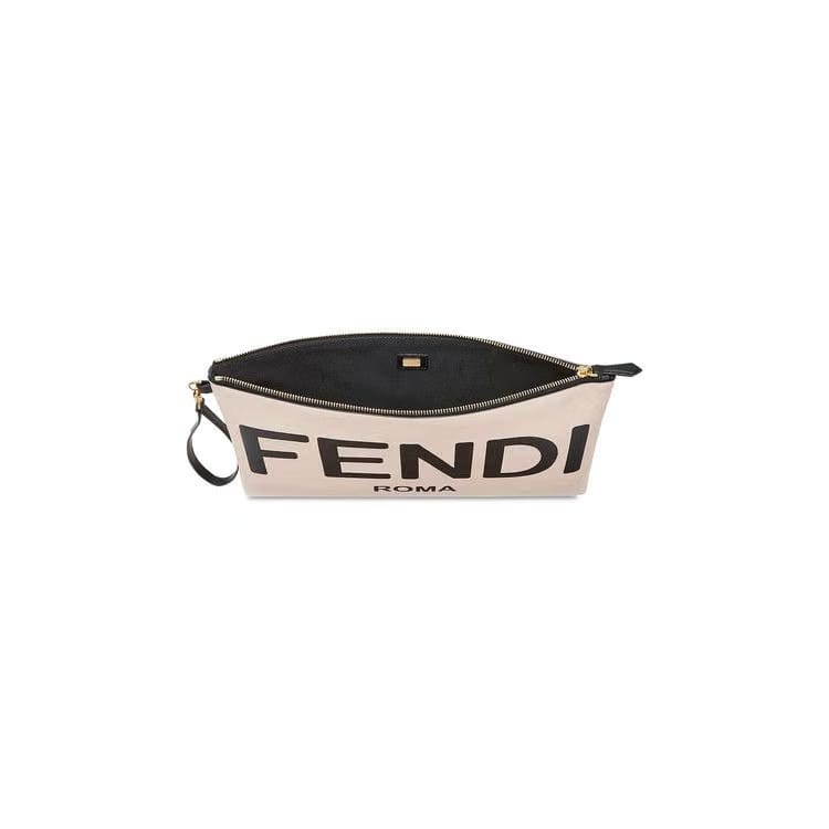 Fendi Flat Pouch Large Rosa Quarzo
