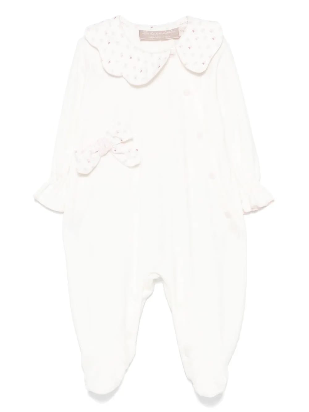 bow-detail pajamas