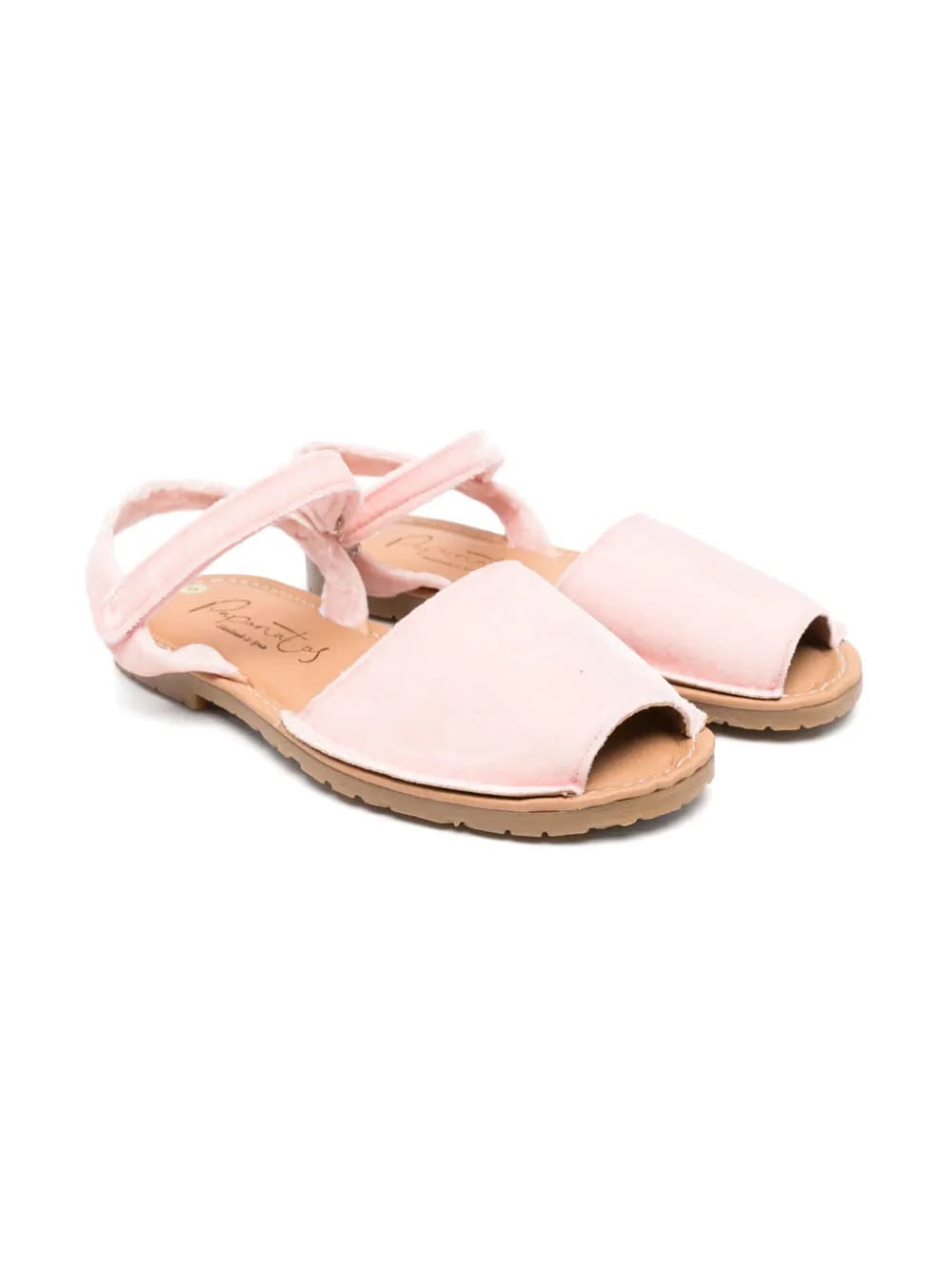 velvet sandals