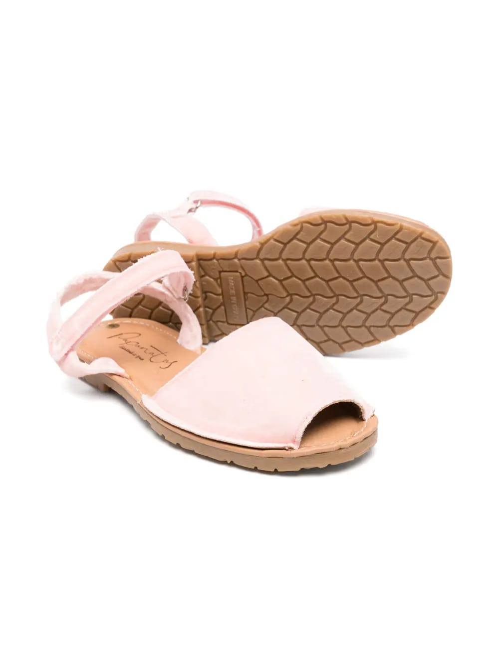 velvet sandals
