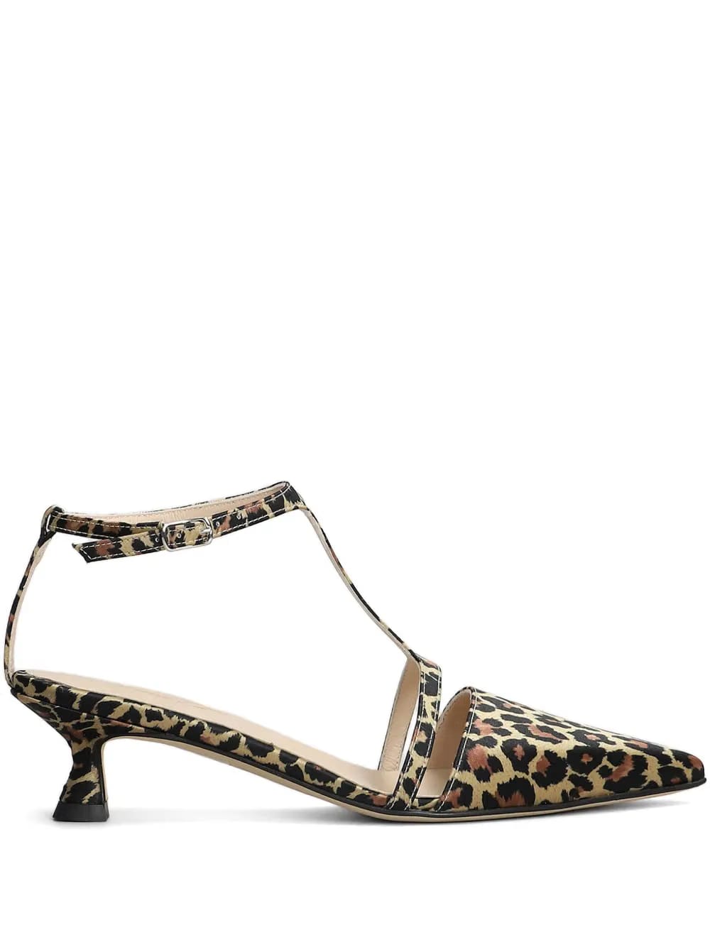 55mm leopard-print pumps