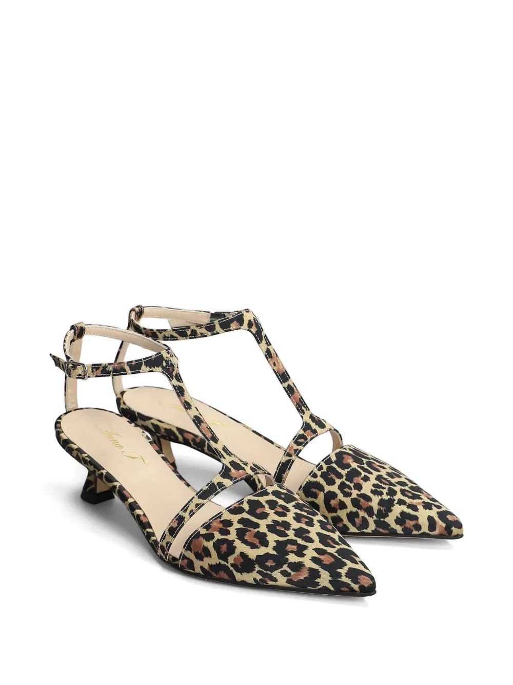 55mm leopard-print pumps