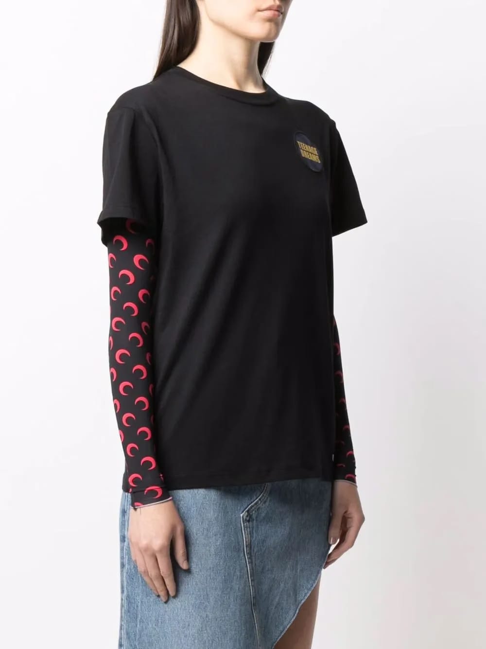 patch-detail cotton T-Shirt