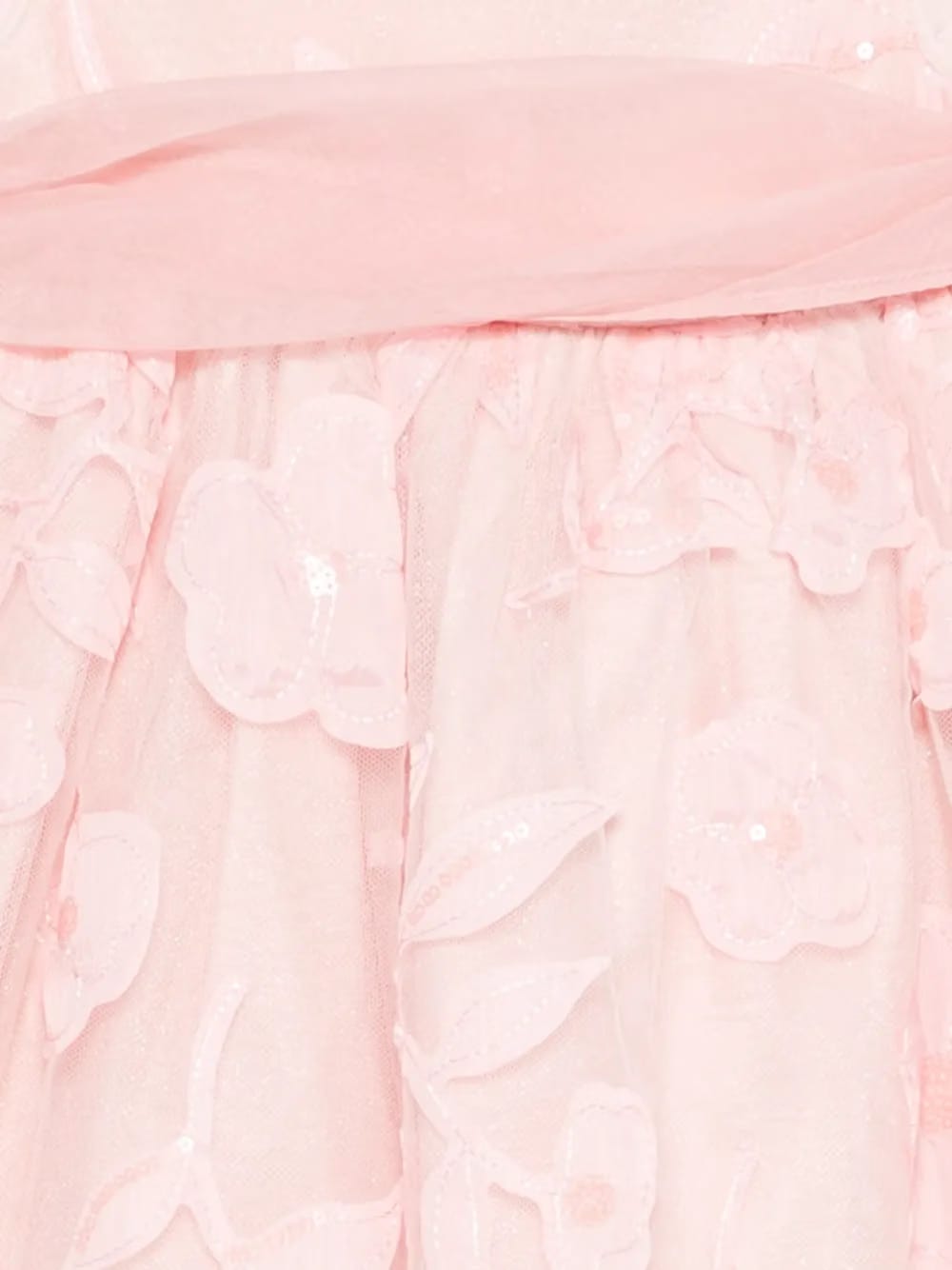 floral sequin dress