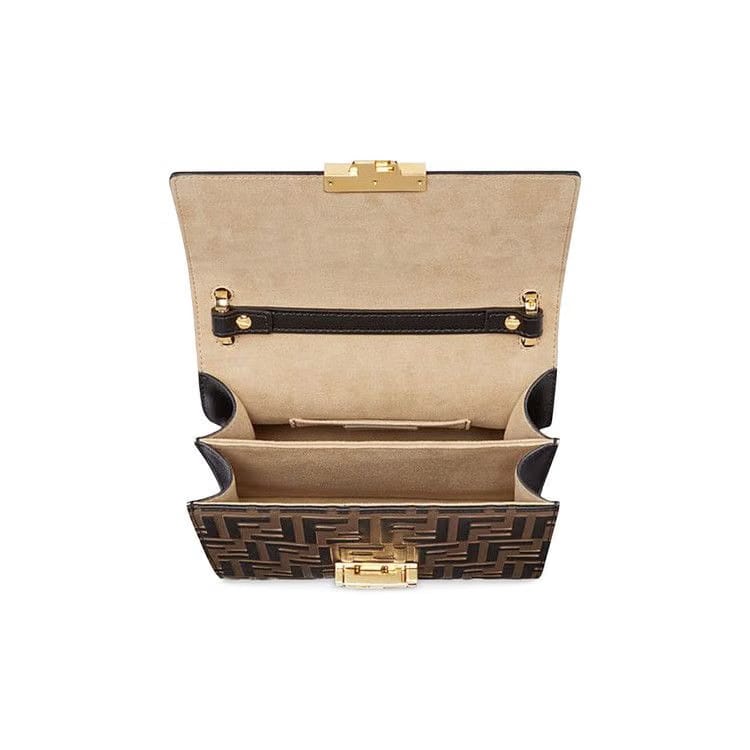 Fendi Kan U Small Bag Brown/Black