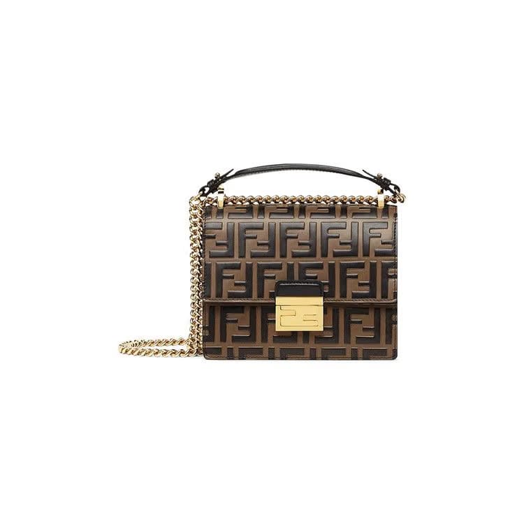 Fendi Kan U Small Bag Brown/Black